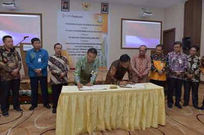 Bank Riau Kepri Teken MoU dengan Kejati Kepri Bidang Datun